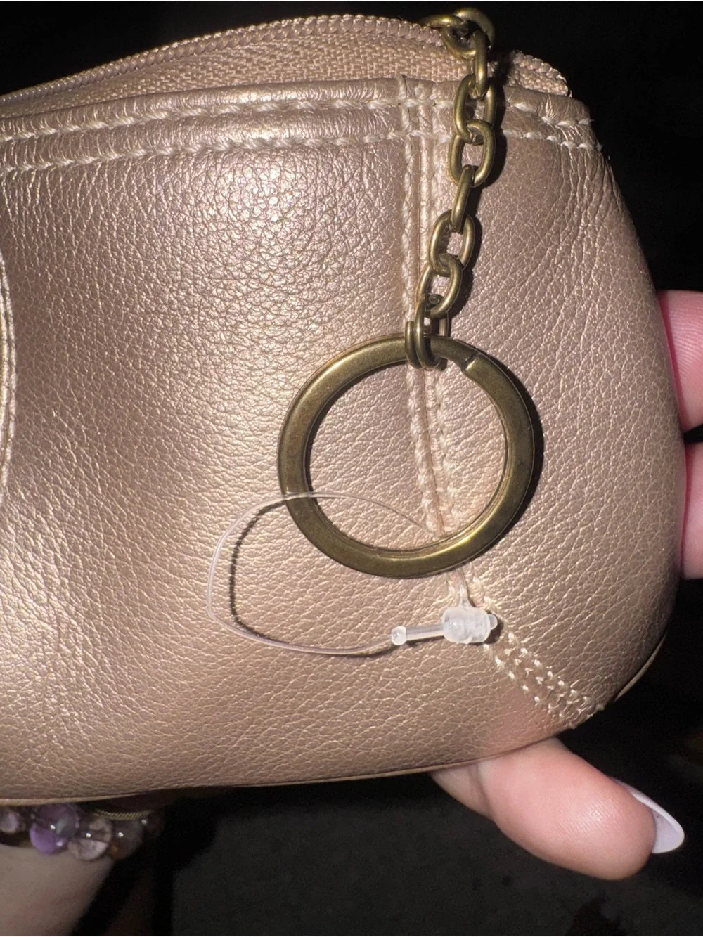 Coach compact coin